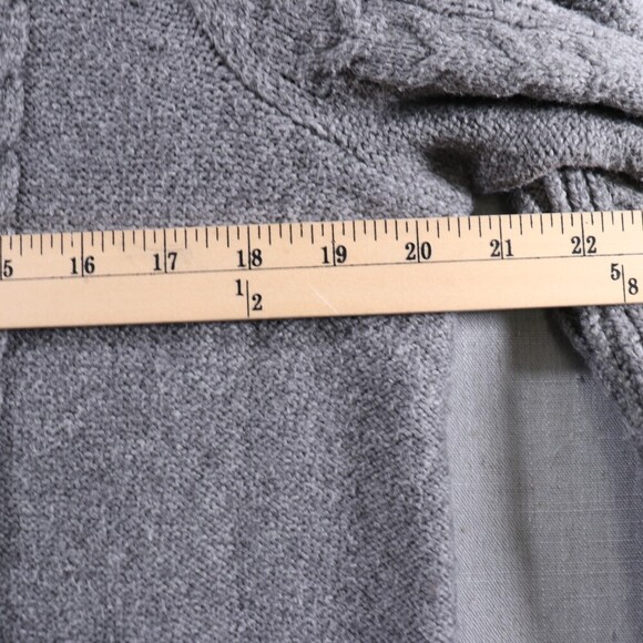 Torrid Cable Knit Sweater Dress Womens 2X Gray Long Sleeve Cozy Knit - Picture 7 of 10